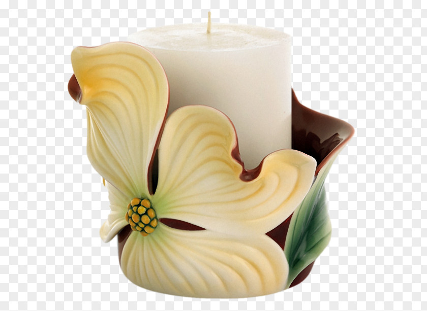 Candle Porcelain Vase Tableware Tealight PNG