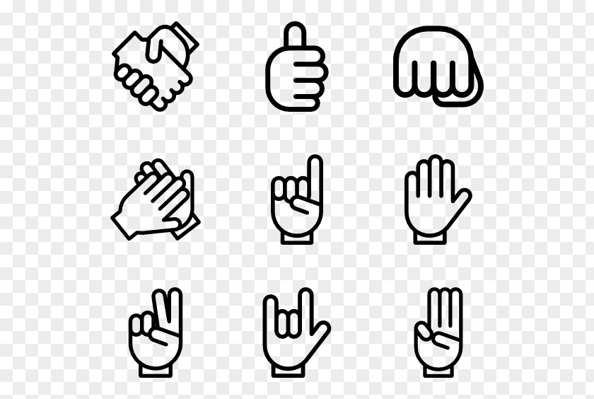 Hands Gesture Finger Thumb Signal Clip Art PNG