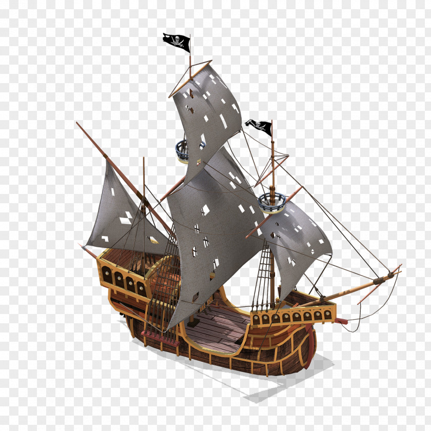 Pirates Of The Caribbean Ship Caravel Galleon Carrack Fluyt Brigantine PNG
