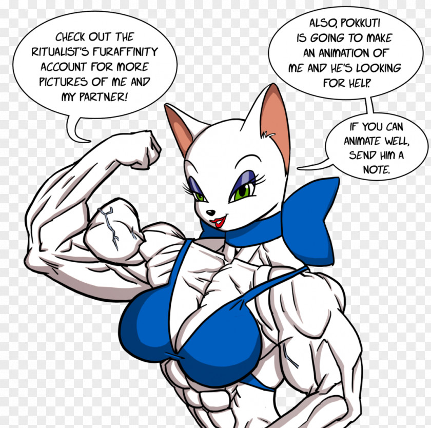Tom And Jerry Toodles Galore Cat Muscle PNG