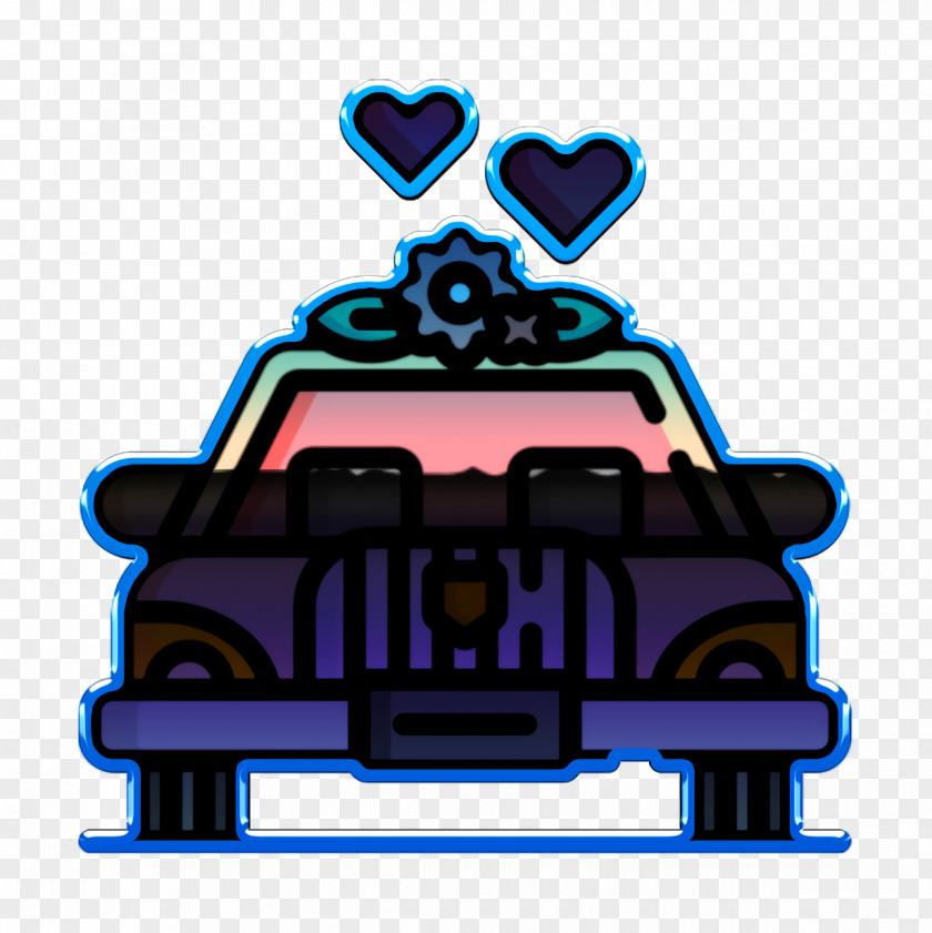 Wedding Icon Love And Romance Car PNG