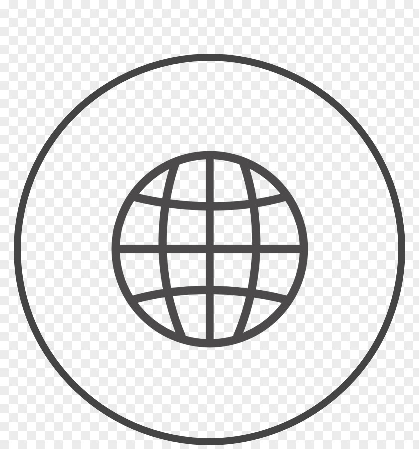 World Wide Web Logo Globe PNG