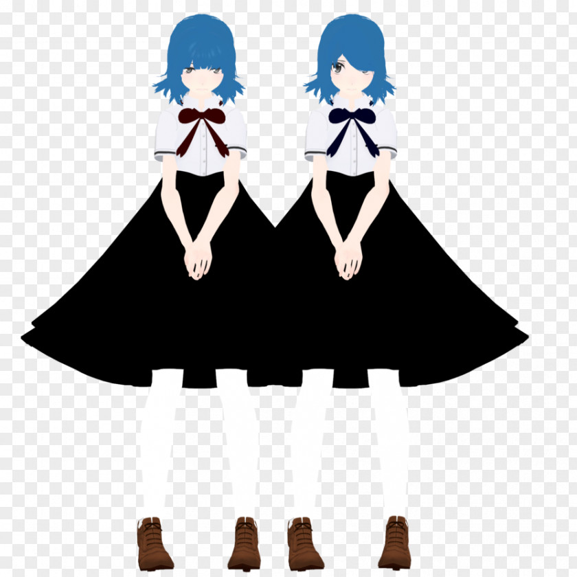 Little Sister Character Clip Art PNG
