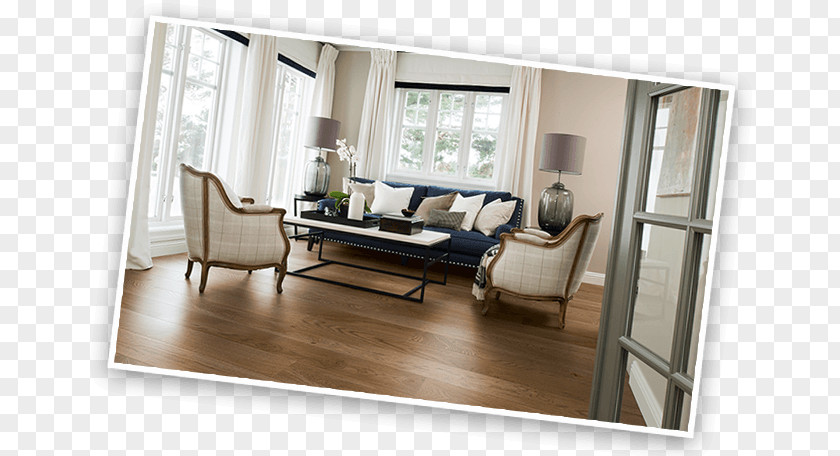 Nordic Fairy Tale Wood Flooring Living Room PNG