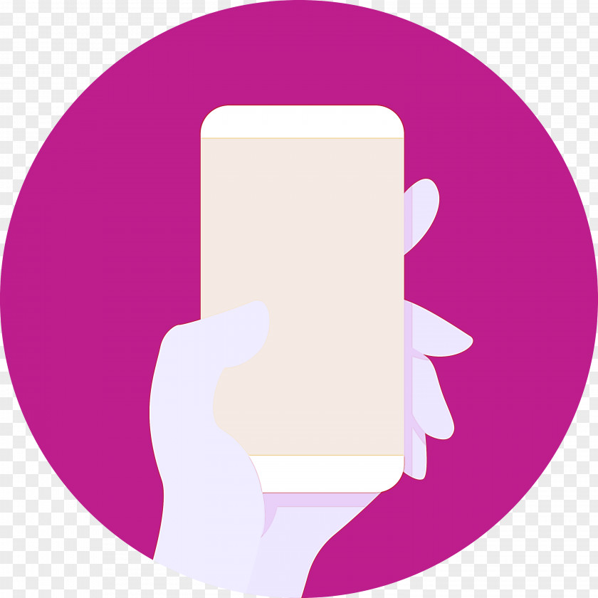 Smartphone Hand PNG