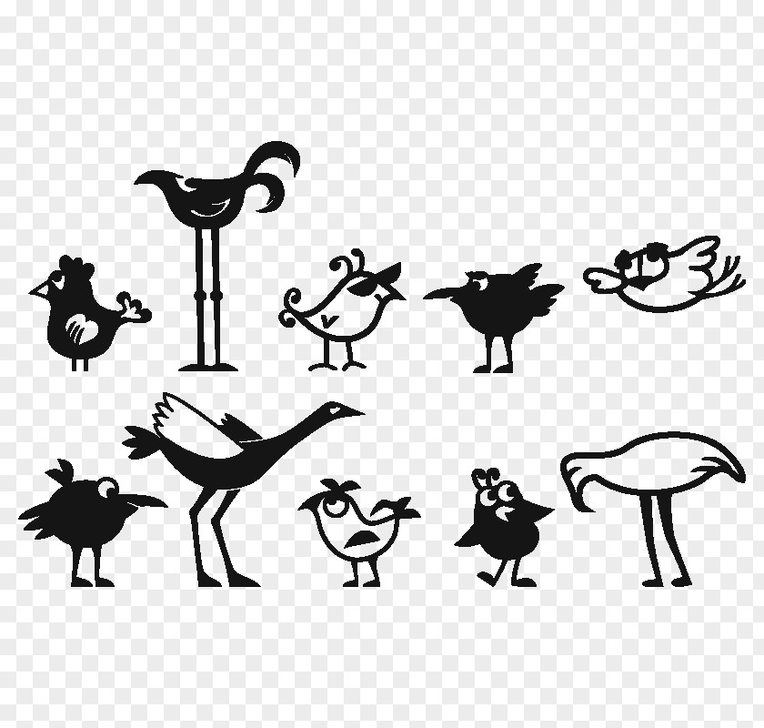 Bird Sticker Beak Silhouette Clip Art PNG