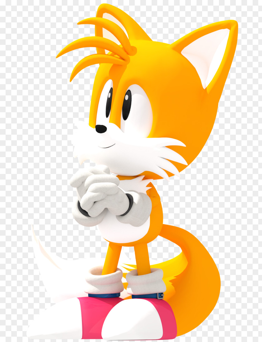 Cat Tails Sonic Chaos Classic Collection Fan Art PNG