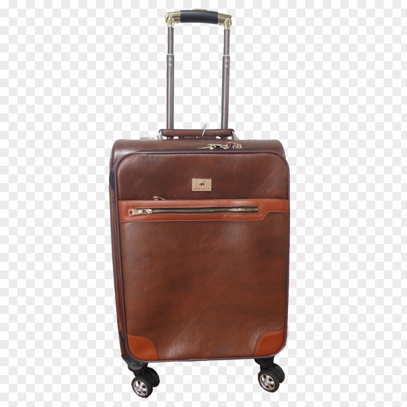 Globe Trotter Hand Luggage Baggage Leather PNG