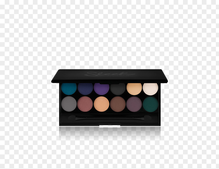 Sleek Lip Balm Eye Shadow Cosmetics Palette Rouge PNG