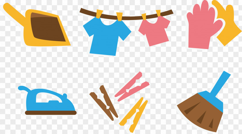 Vector House Cleaning Cleaner Housekeeping Icon PNG