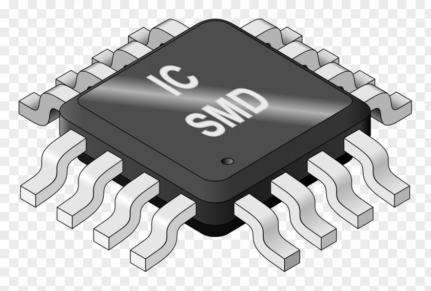 Chip Circuit Integrated Circuits & Chips Surface-mount Technology Electronics Electronic Component PNG