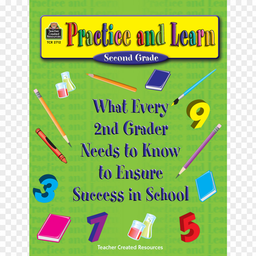 Class Writing Book Covers Practice And Learn: 2nd Grade Game Learn (Second Grade) By Karen Froloff Product PNG