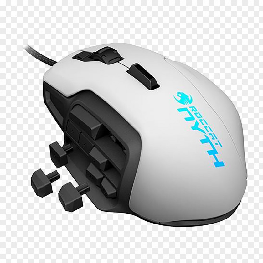 Computer Mouse ROCCAT Nyth Massively Multiplayer Online Game Video PNG