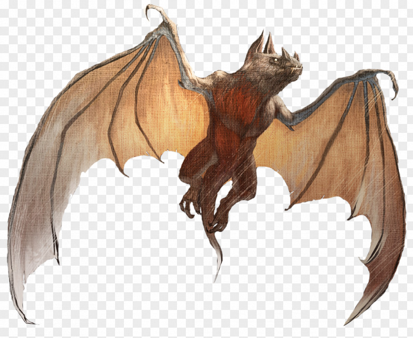Dinosaur Creature Di Ark: Survival Evolved Bat Onychonycteris PNG