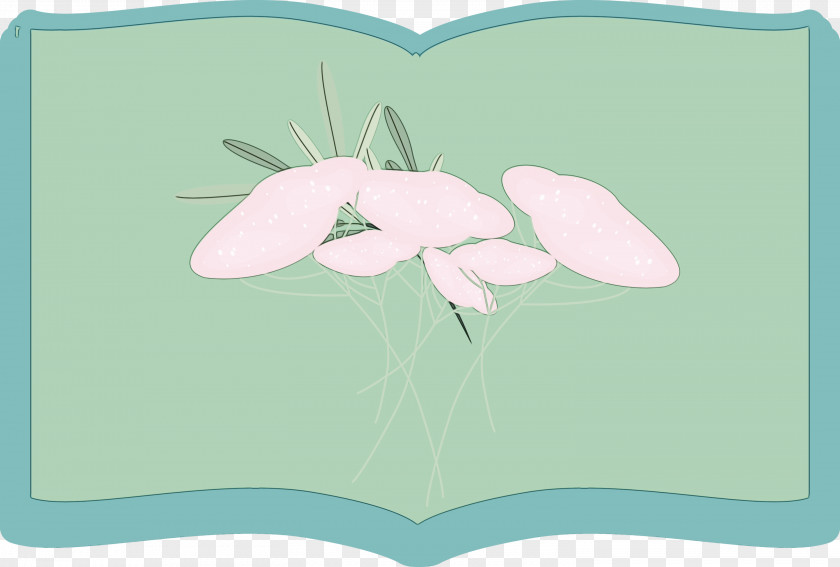 Flower Butterflies Petal Pink M Cartoon PNG