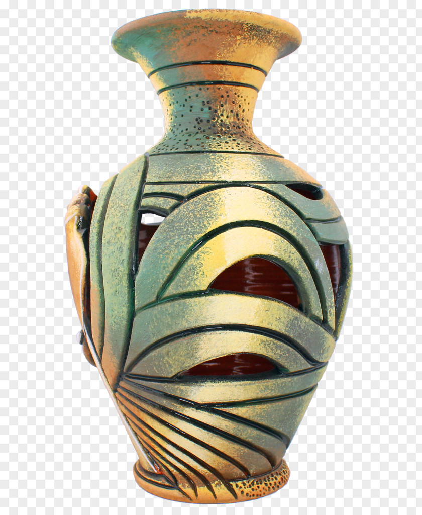 GoldEN VASE Vase Ceramic Pottery PNG