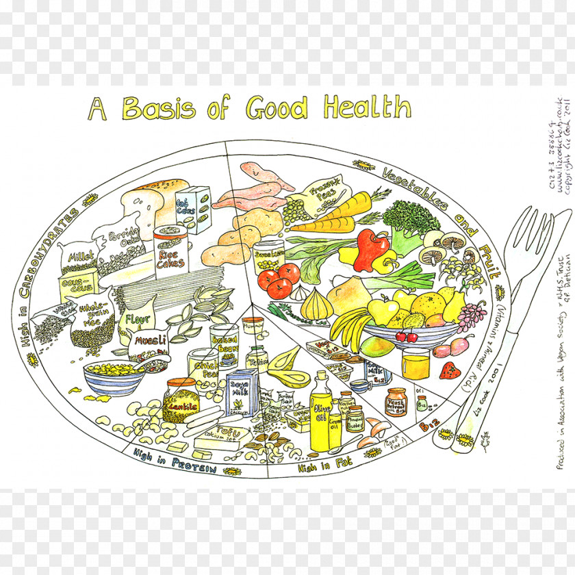 Healthy Eating Chart Animated Cartoon PNG