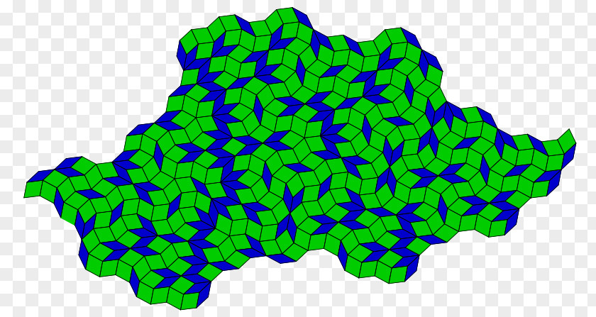 Mathematics Penrose Tiling Tessellation Aperiodic Quasicrystal Wang Tile PNG