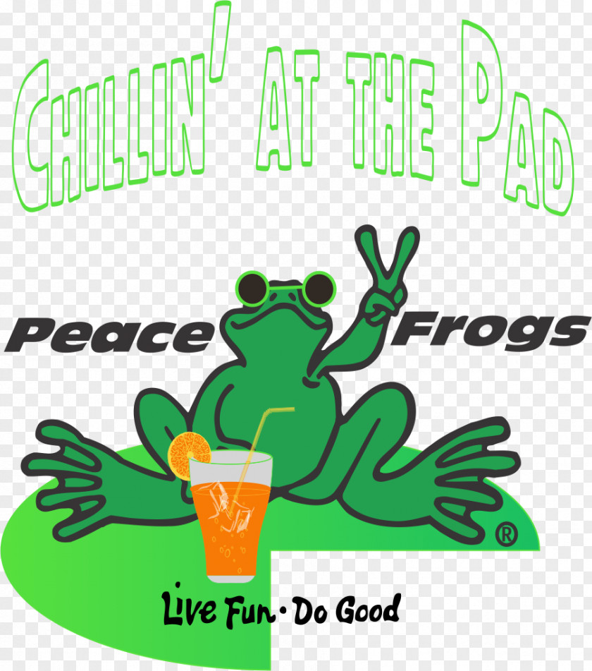 Peace Frog Tree Frogs Clip Art Illustration PNG