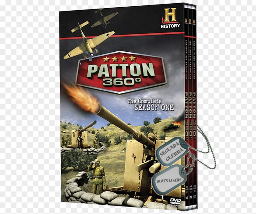 Season 1 DVDPatton Second World War History Patton 360 PNG