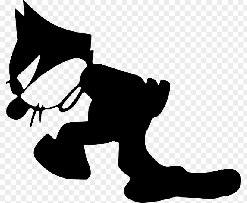 Style Stencil Felix The Cat PNG