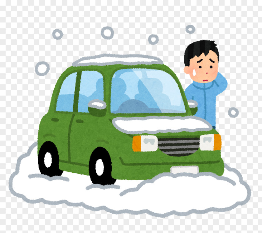 Car Snow 雪国 スタッドレスタイヤ ブレーキペダル PNG