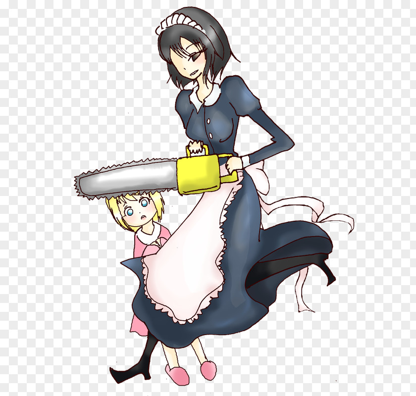 Chainsaw Mill Maid Fan Art DeviantArt PNG