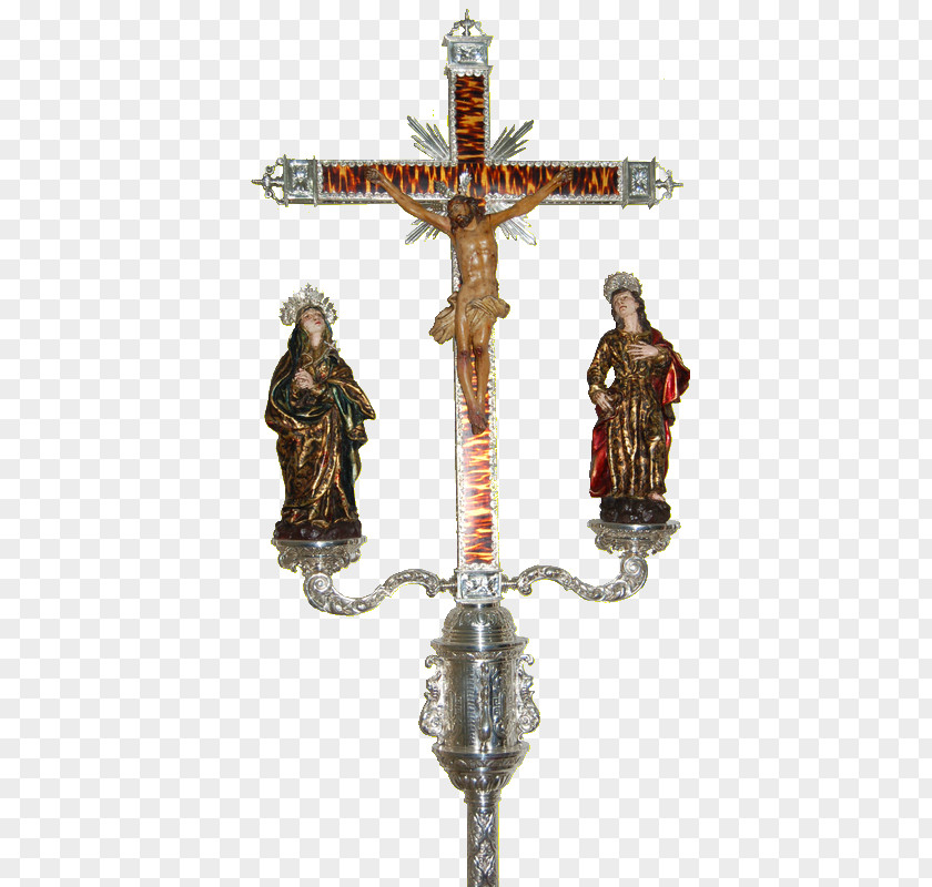 Zipp Lane Crucifix Sword Silk Velvet Embroidery PNG