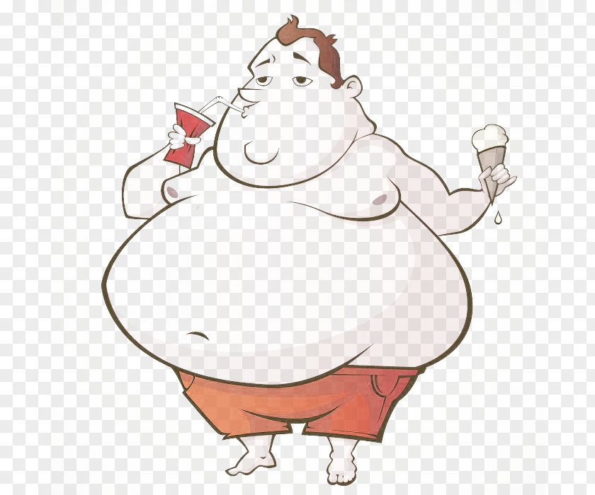 Coke Big Fat Man Obesity Food PNG