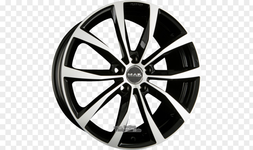 Mak Car Rim Tire Alloy Wheel PNG