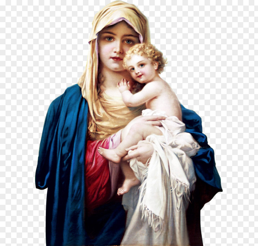 Mary Eleusa Icon Child Jesus Mother Madonna PNG
