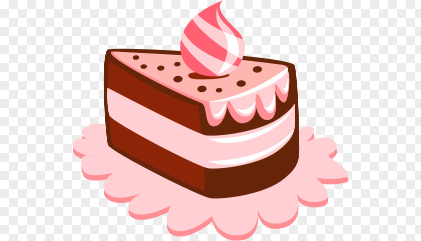 Pink Cake Birthday Tart Cream Pie Torte Torta PNG