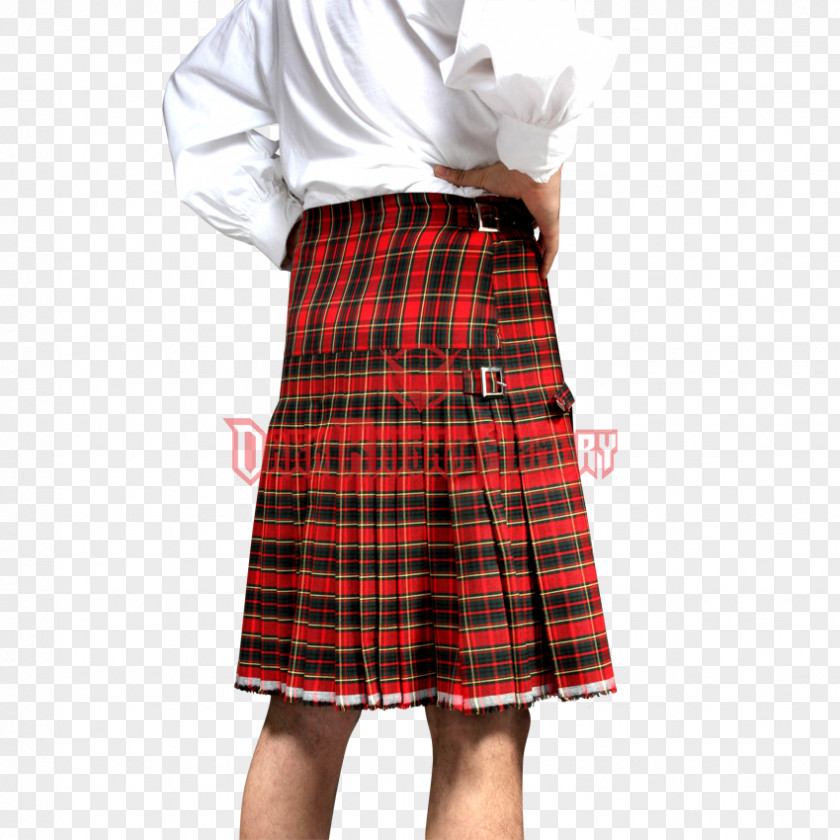 School Tartan Kilt Waist Uniform Skirt PNG