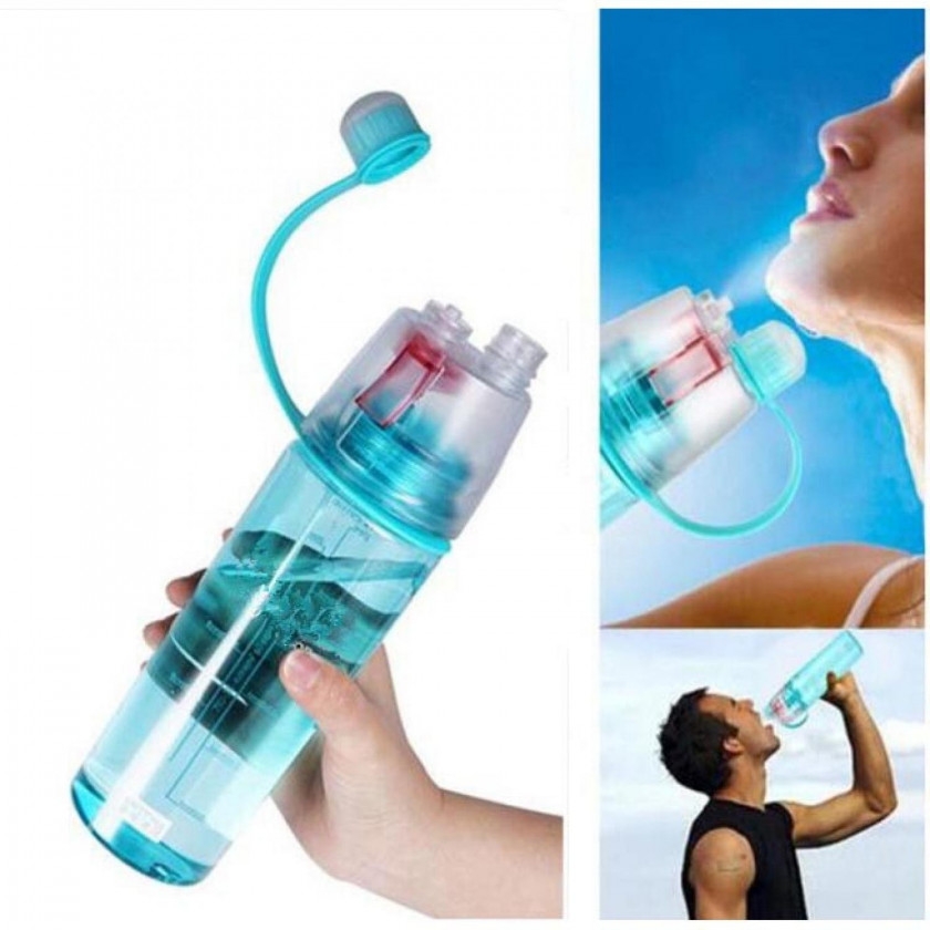 Water Bottle Plastic Drinking Sport PNG