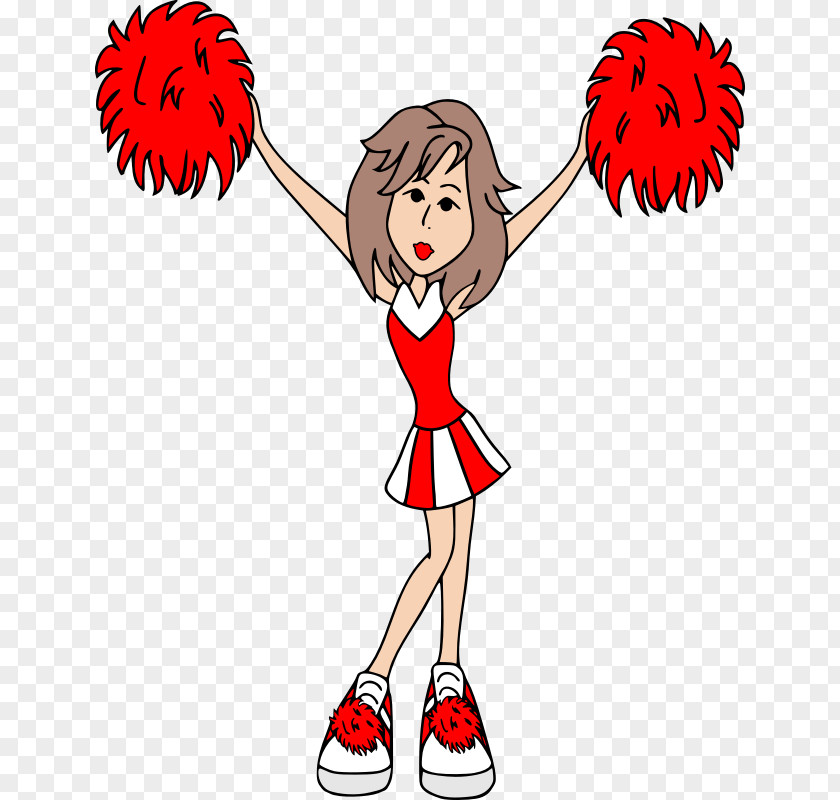Cheerleader Cheerleading Uniforms Clip Art PNG