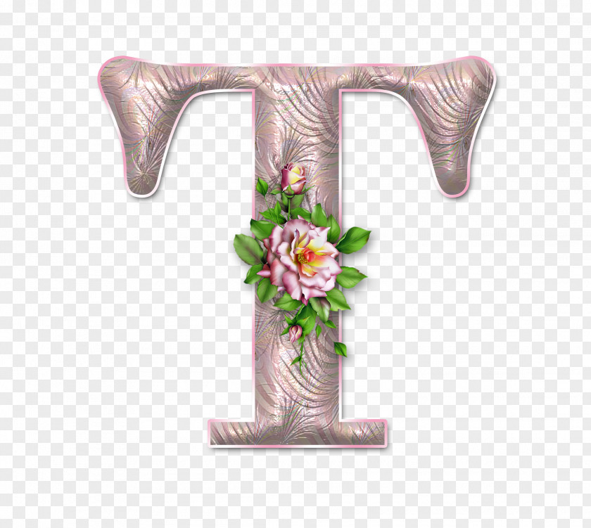 Floral Number Letter Case Alphabet PNG