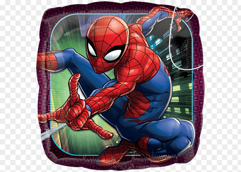 Spider-man Ultimate Spider-Man Balloon Birthday Party PNG