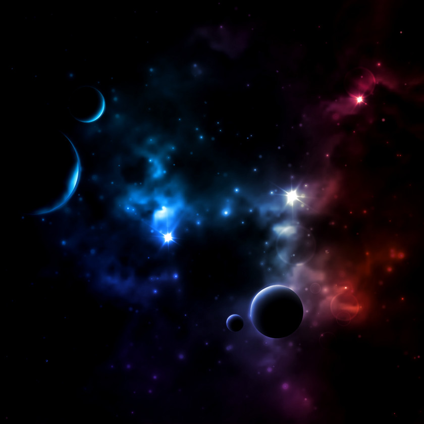 The Vast Space Universe Galaxy Clip Art PNG