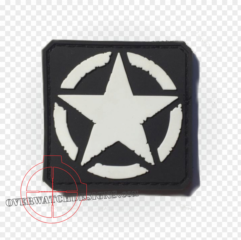 Black Star Jeep Wrangler JK Car Decal PNG