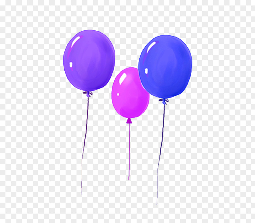 Blue Balloon Pattern Icon PNG