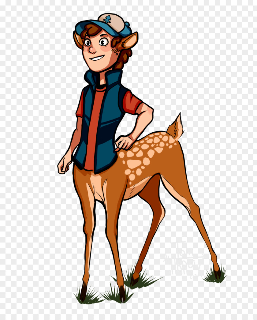 Giraffe Dipper Pines Bill Cipher Mabel Grunkle Stan DeviantArt PNG