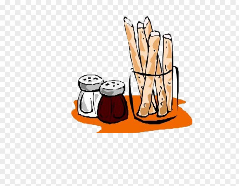 Kitchen Time Breadstick Sticks Salt Clip Art PNG