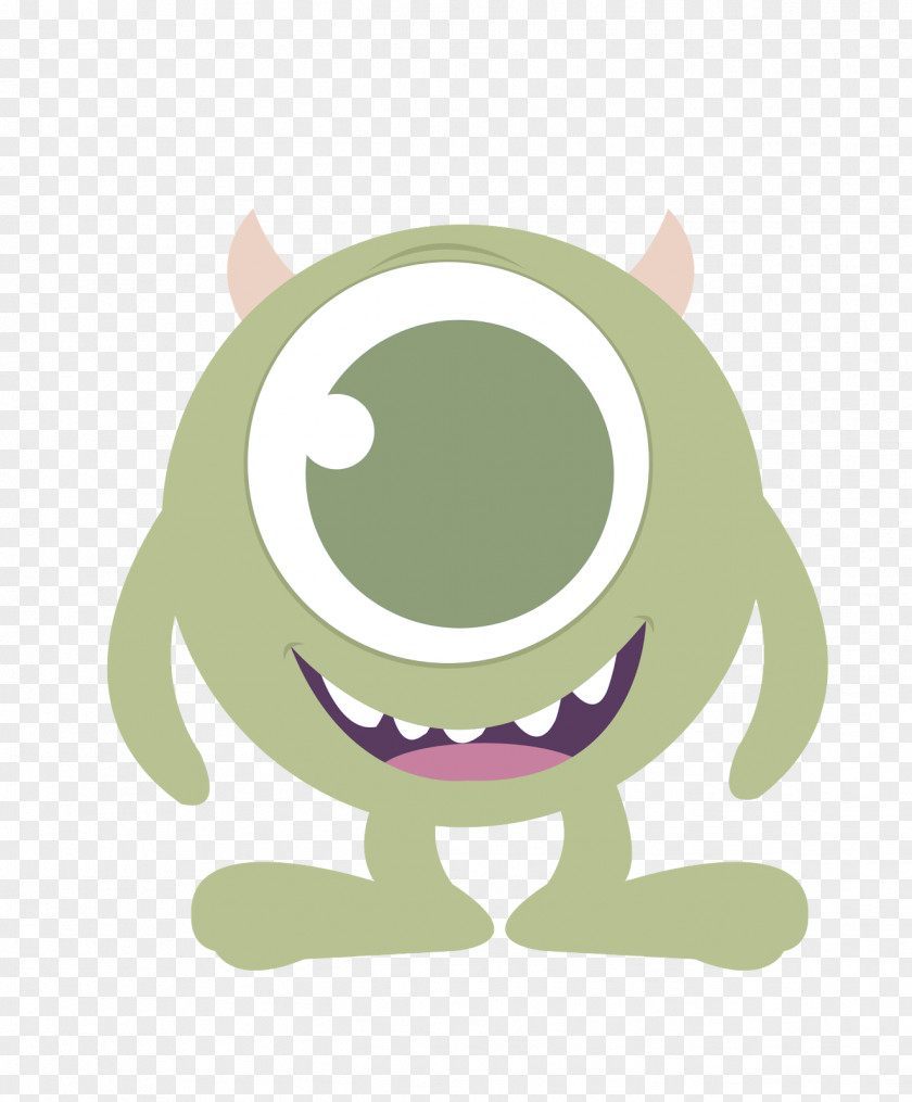 Sticker Fictional Character Facial Expression Green Cartoon Smile Logo PNG