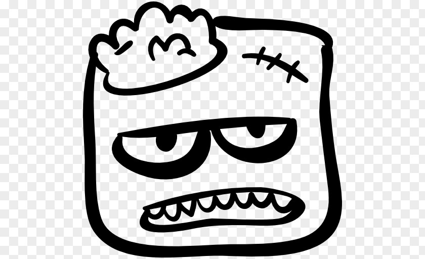 Ugly Face Drawing Clip Art PNG