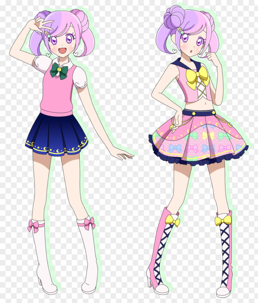 Fairy Kei Aikatsu! Drawing Fashion Cartoon PNG