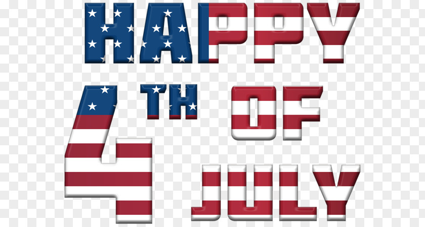 Happy 4th Of July Logo Brand PNG