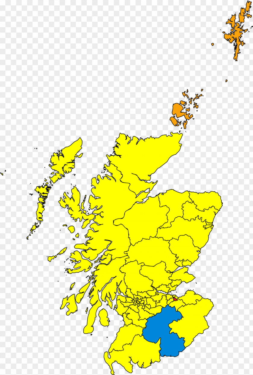 Map Scotland Scottish Parliament Election, 2011 Electoral District PNG