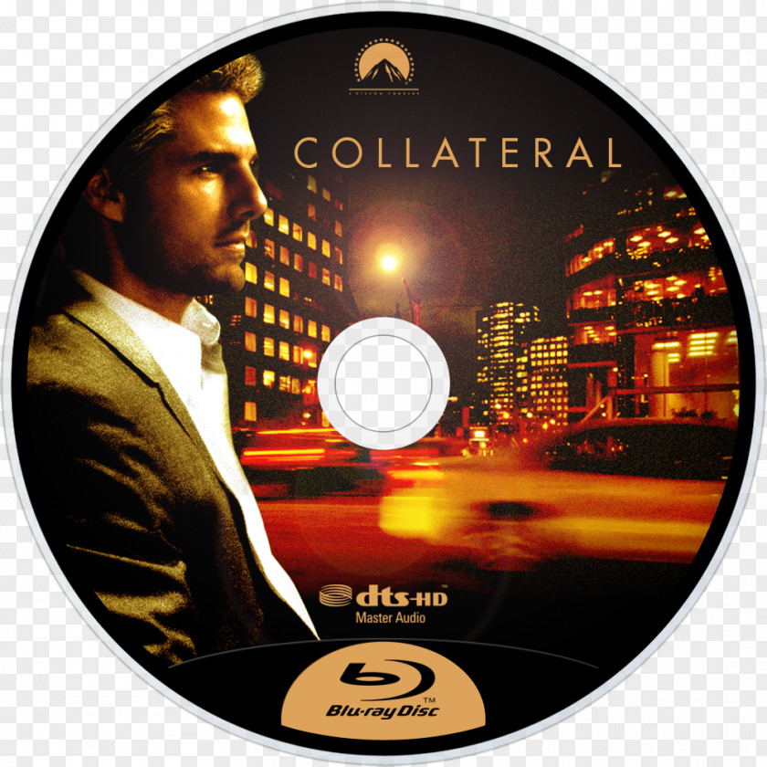 Tom Cruise Collateral Film Blu-ray Disc DVD PNG