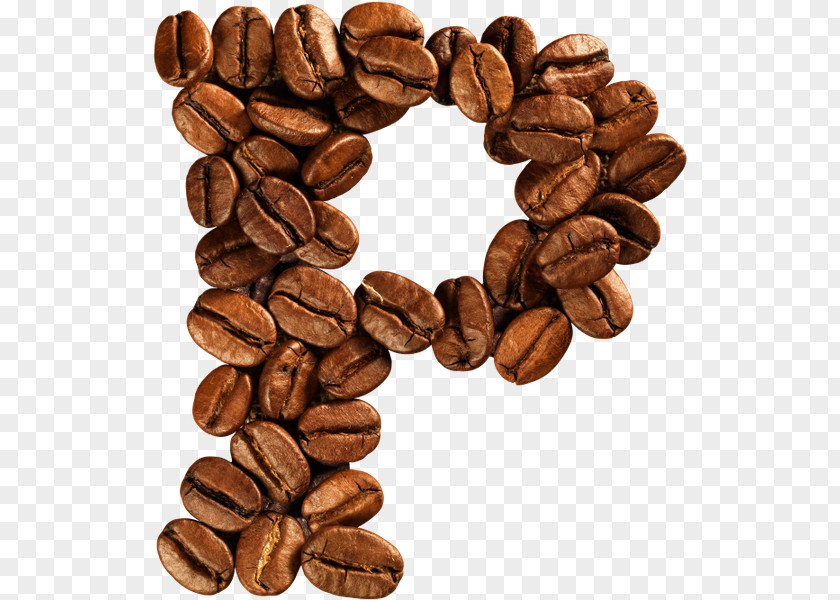 Coffee Bean Alphabet Jamaican Blue Mountain Stock Photography PNG