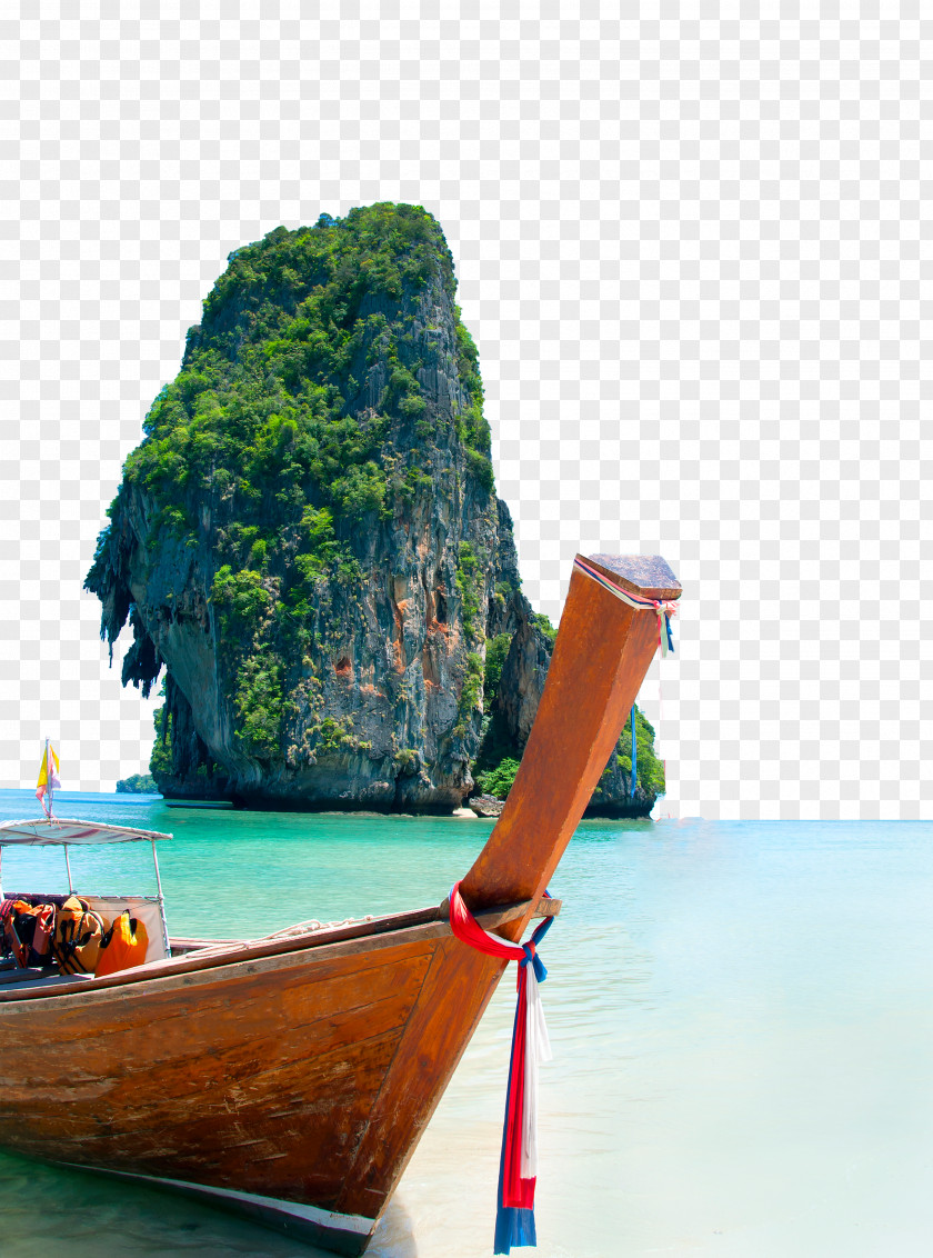 HD Lake Scenery Railay Beach Krabi Province Phuket Andaman Sea PNG